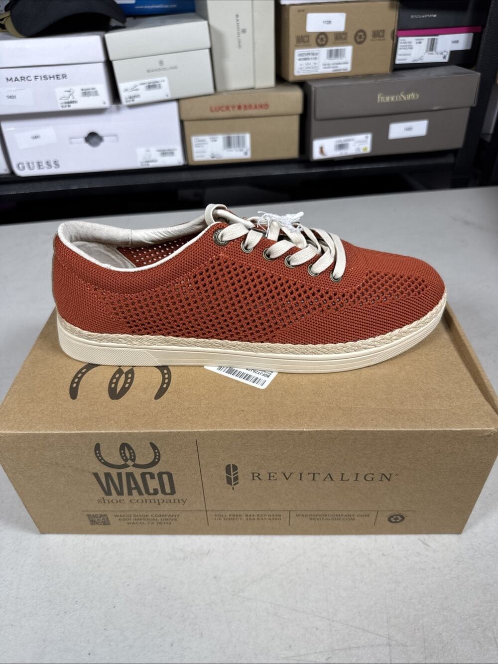Women's 11 Wide Waco REVITALIGN Macey Rooibos Red